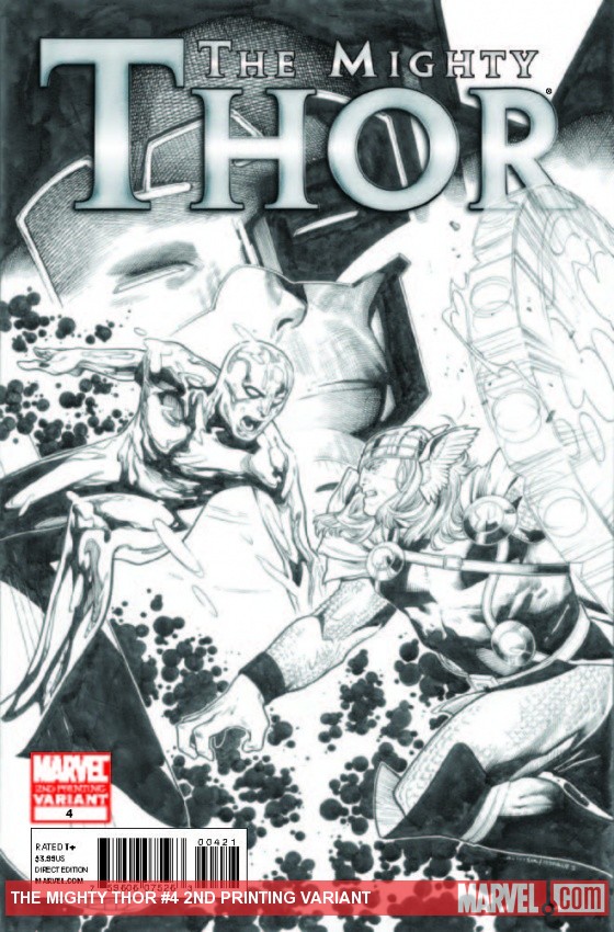 The Mighty Thor (2011) #4 (2nd Printing Variant)