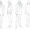 Kurohagi Concept Art from 'Wolverine' Anime