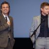 Mark Ruffalo and Jeremy Renner at the Moscow premiere of Marvel's The Avengers