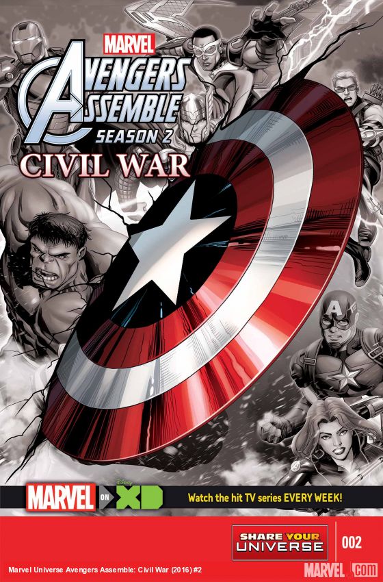 Marvel Universe Avengers Assemble: Civil War (2016) #2