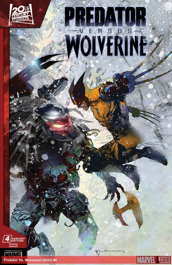 Predator Vs. Wolverine (2023) #4 (Variant)