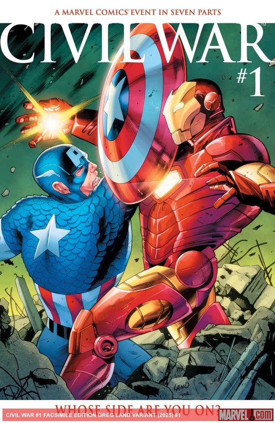 CIVIL WAR FACSIMILE EDITION (2025) #1 (Variant)