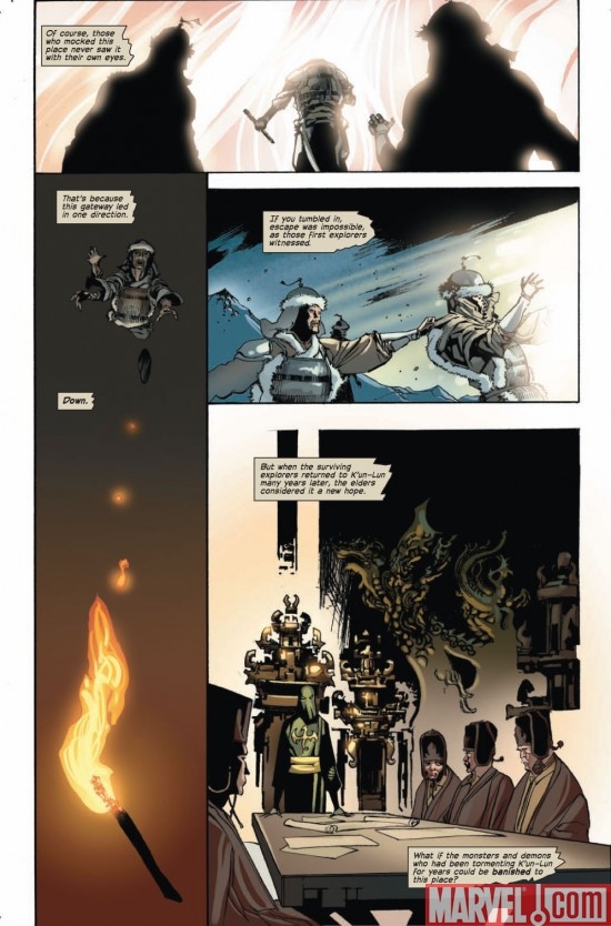IMMORTAL IRON FIST #25 preview page