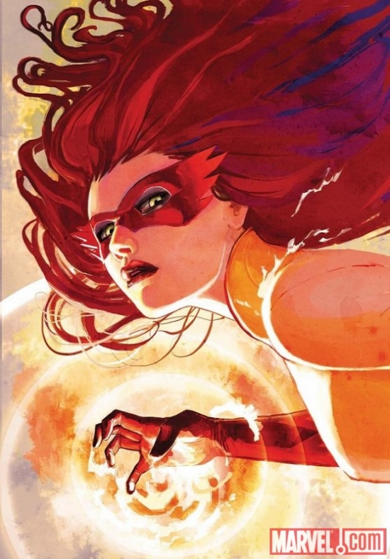 Firestar #1 cover by Jelena Kevic-Djurdjevic