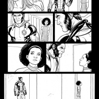 X-Men: Schism #2 inked preview art by Frank Cho
