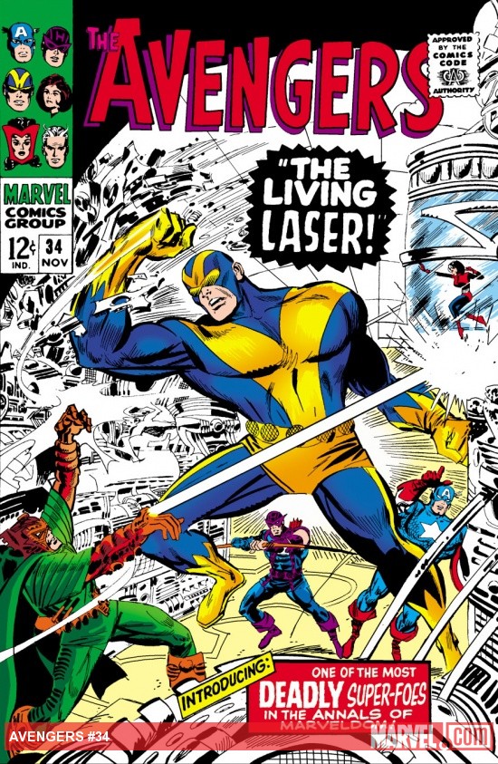 Avengers (1963) #34 cover