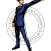 Phoenix Wright character art from Ultimate Marvel vs. Capcom 3