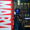 Mystique Cosplayer at AvX Release Party at Midtown Comics