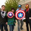 Marvel fans at the screening