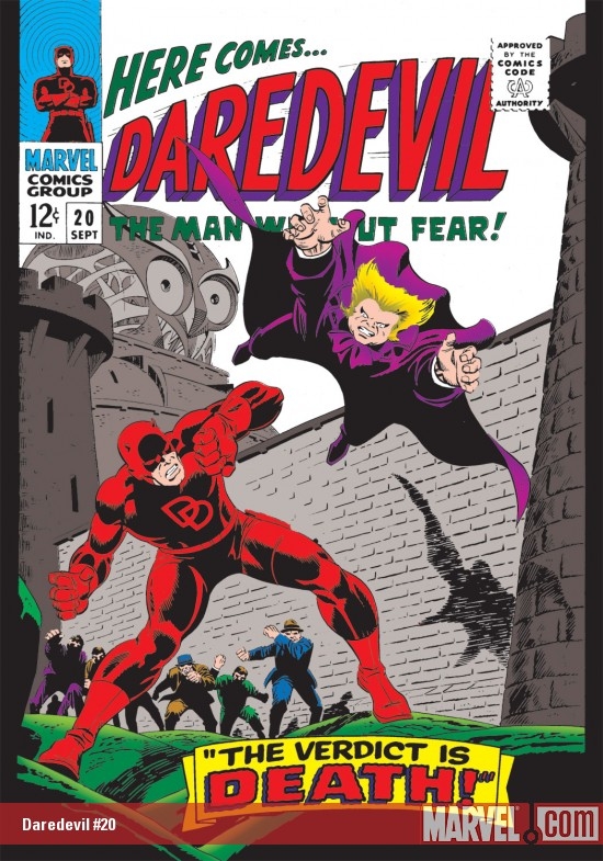 DAREDEVIL #20 COVER