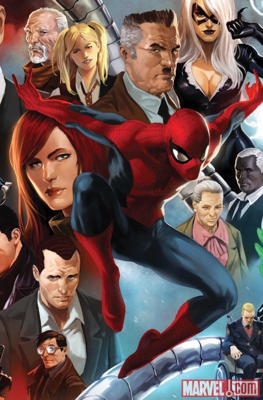 AMAZING SPIDER-MAN #645 cover by Marko Djurdjevic