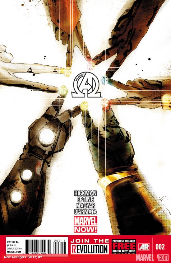 New Avengers (2012) #2 cover by Jock
