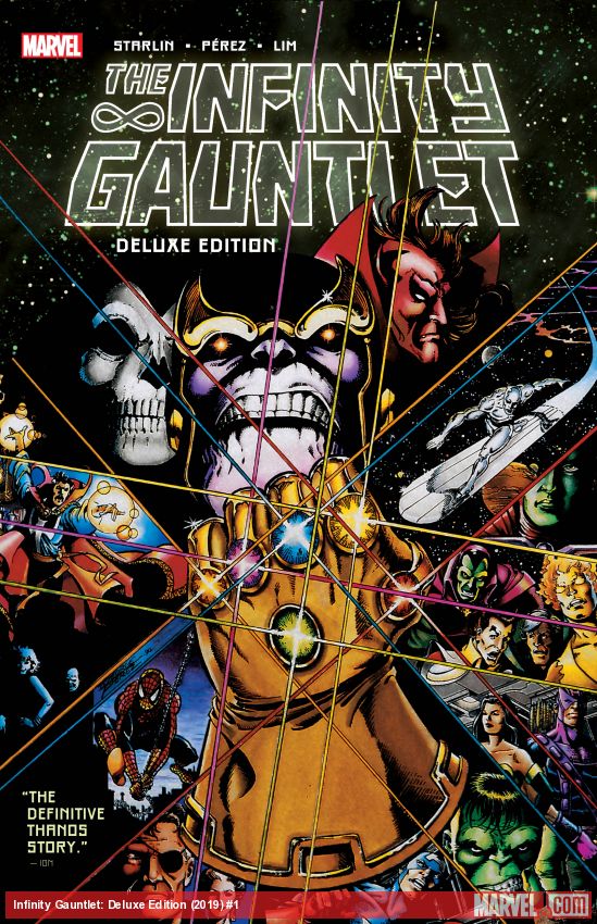 Infinity Gauntlet: Deluxe Edition (Trade Paperback)