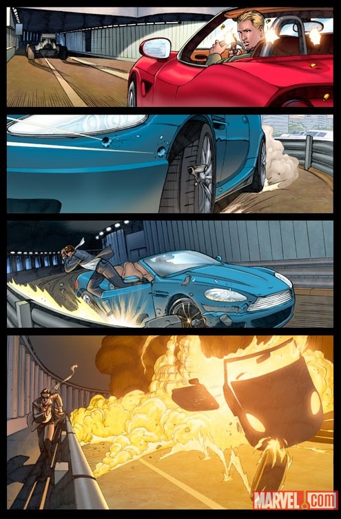 Kiss Kiss Bang Bang #1 preview art by Ramon Rosanas