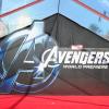 On the Avengers red carpet