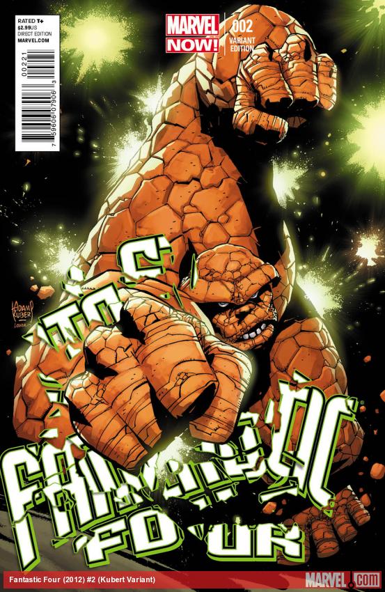 Fantastic Four (2012) #2 (Kubert Variant)