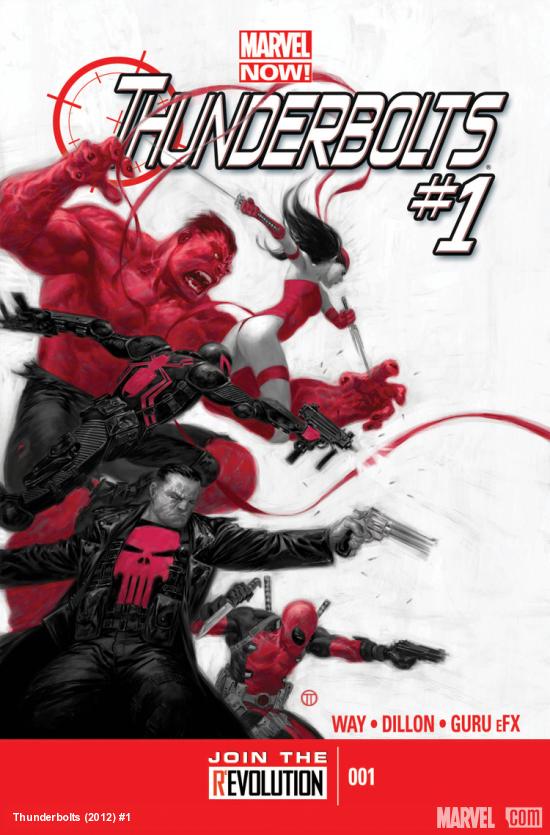 Thunderbolts 2012 Cover #1