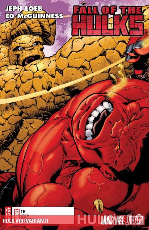 Hulk (2008) #19 (2ND PRINTING VARIANT)