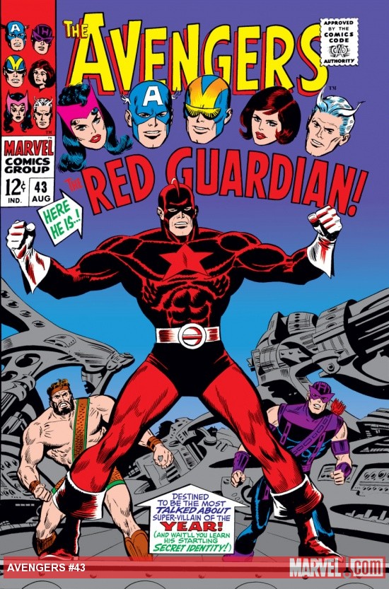 Avengers (1963) #43 cover
