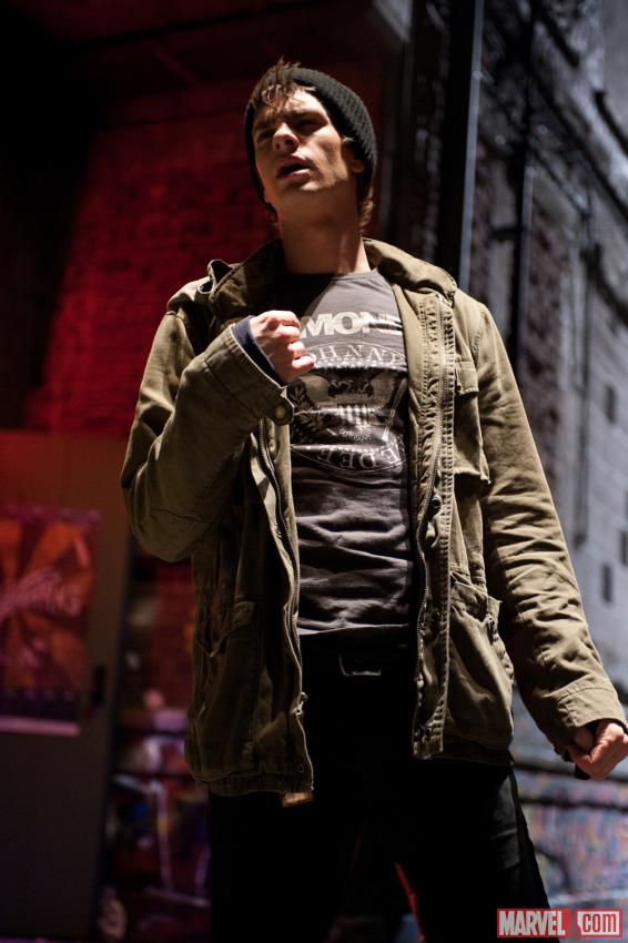 Andrew Garfield as Peter Parker/Spider-Man in The Amazing Spider-Man