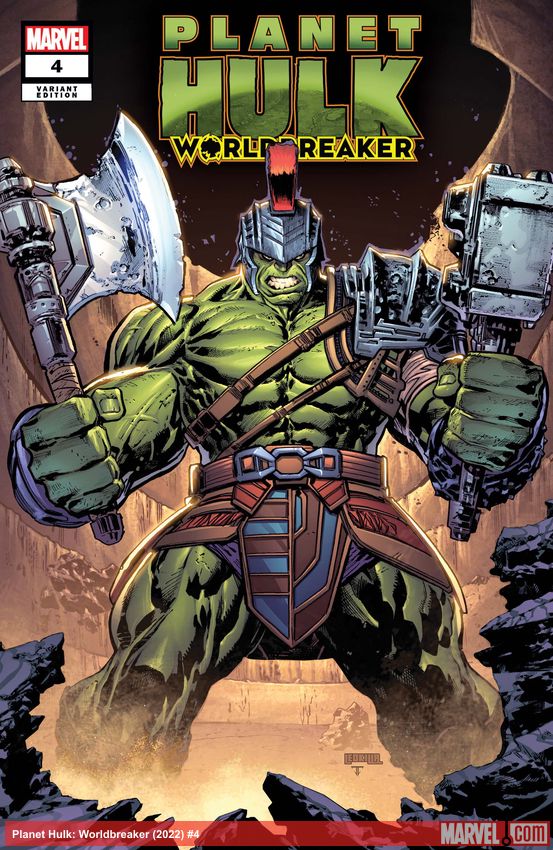 Planet Hulk: Worldbreaker (2022) #4 (Variant)