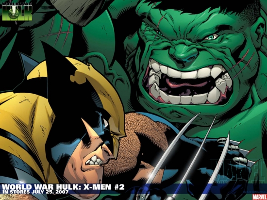World War Backgrounds. World War Hulk: X-Men (2007)