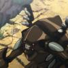 Screenshot of Zodiac's Scorpio from the Iron Man anime