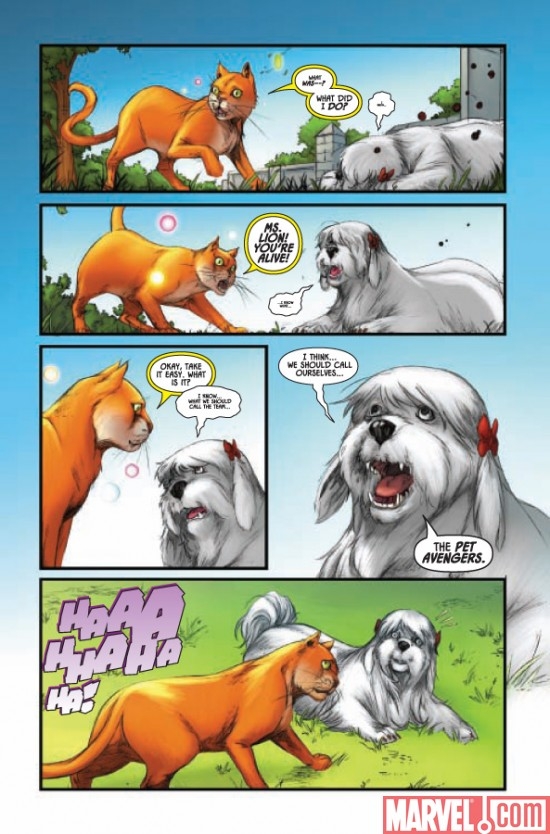 LOCKJAW AND THE PET AVENGERS #4, page 6
