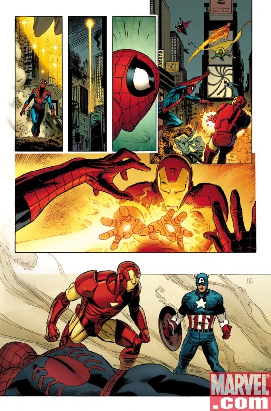Captain Marvel #1 Interior Art