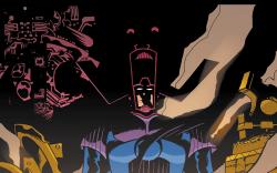 Loki faces Galactus
