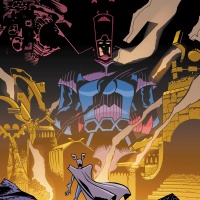 Loki faces Galactus