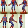 Painted prototype of Dark Horse Spider-Man statue