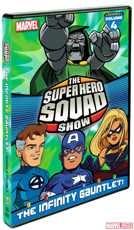 The Super Hero Squad Show: Infinity Gauntlet Vol. 4 DVD box art
