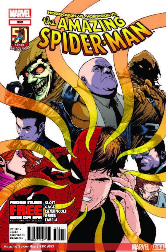 AMAZING SPIDER-MAN 695 (WITH DIGITAL CODE)