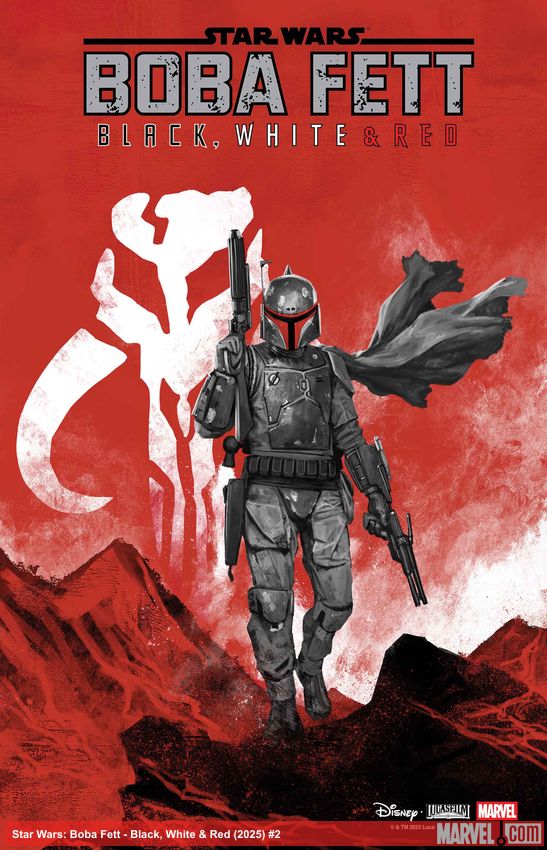Star Wars: Boba Fett - Black, White & Red (2025) #2 (Variant)