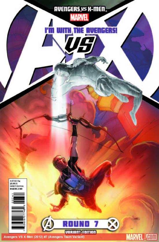 AVENGERS VS. X-MEN 7 AVENGERS TEAM VARIANT (WITH DIGITAL CODE)