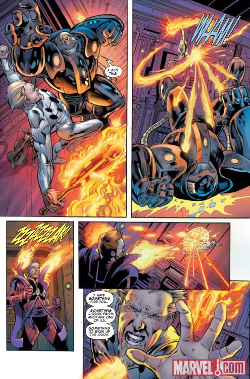 Fantastic Four #582 preview art by Neil Edwards