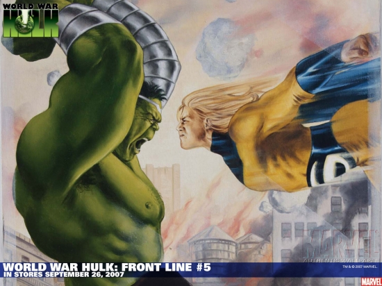 World War Backgrounds. World War Hulk: Front Line