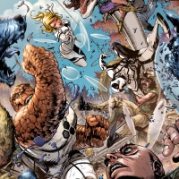 Silver Surfer (2011) #4 preview art by Harvey Tolibao