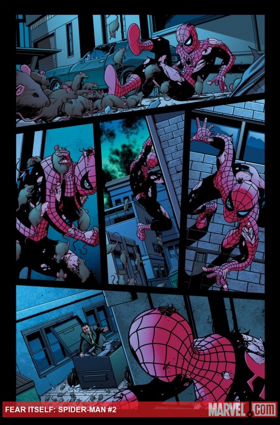 Fear Itself: Spider-Man #2 preview art by Mike McKone