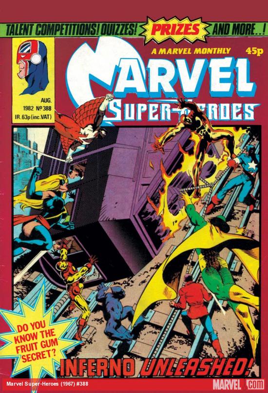 Marvel Super-Heroes (1967) #388 Cover
