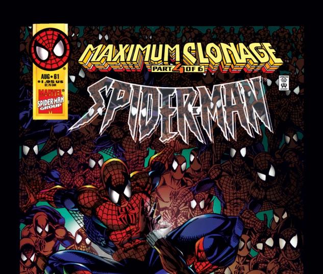 Spider-Man (1990) #61 Cover
