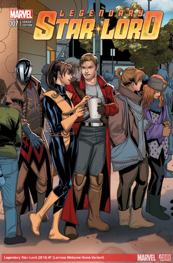 Legendary Star-Lord (2014) #7 (Larroca Welcome Home Variant)