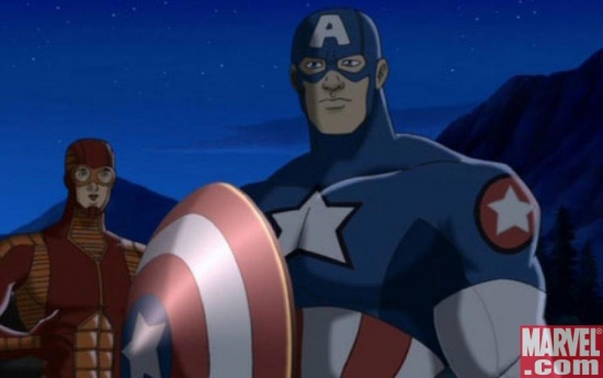 Giant Man and Captain America