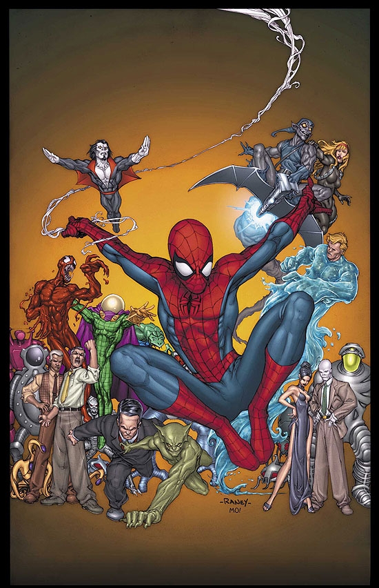 OFFICIAL HANDBOOK OF THE MARVEL UNIVERSE (2007) (SPIDER-MAN) COVER