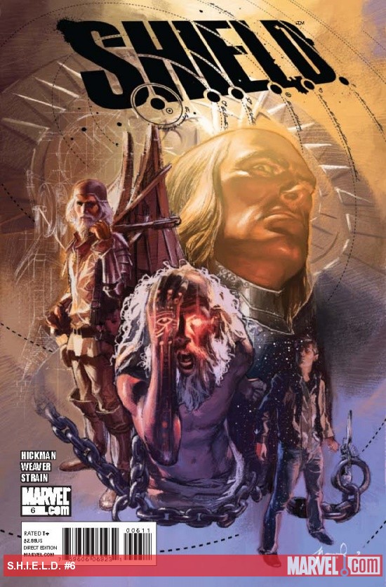 S.H.I.E.L.D. #6 cover by Gerard Parel