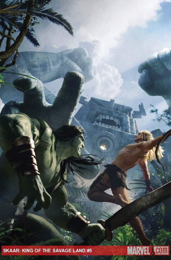 SKAAR: KING OF THE SAVAGE LAND #5 cover