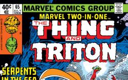 Marvel Two-in-One (1974) #65 Cover