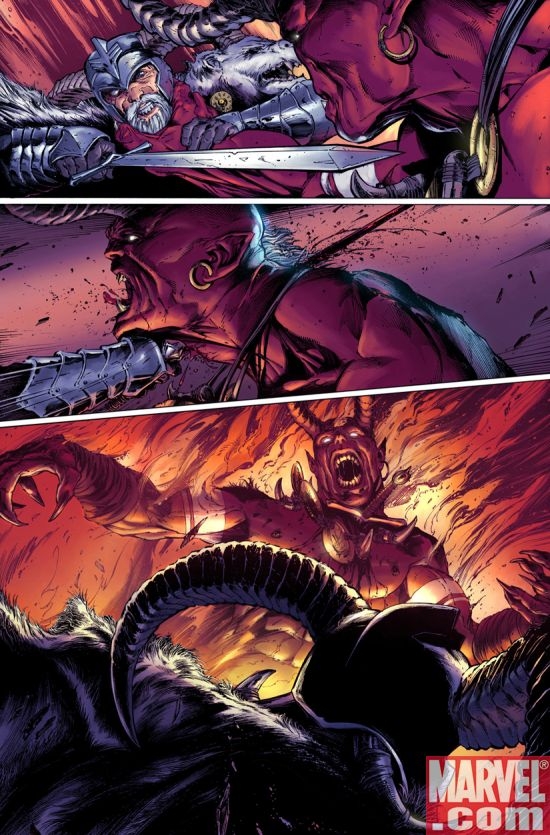 THOR #7 Interior Art