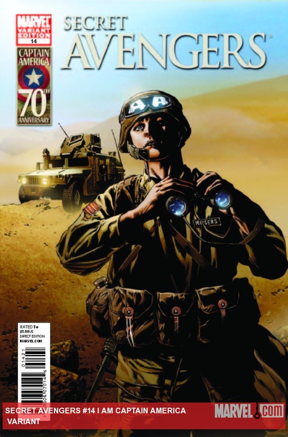 Secret Avengers (2010) #14 (I Am Captain America Variant)